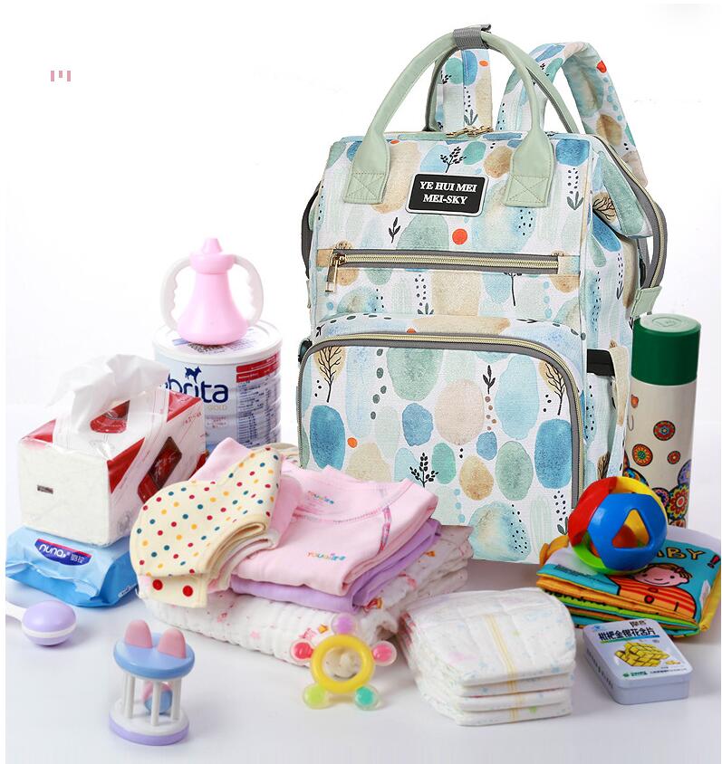 Bolsa de pañales de mochila de gran capacidad