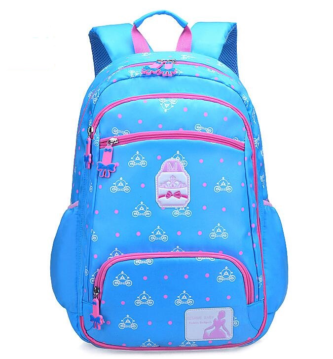 Bolsa de libro de ni&ntilde;as azules