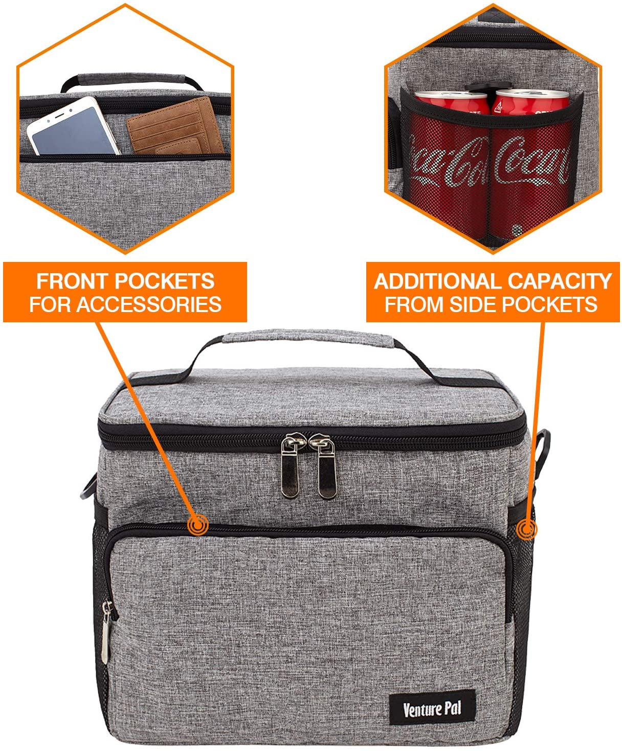 trasero de la bolsa de almuerzo m&aacute;s fresco