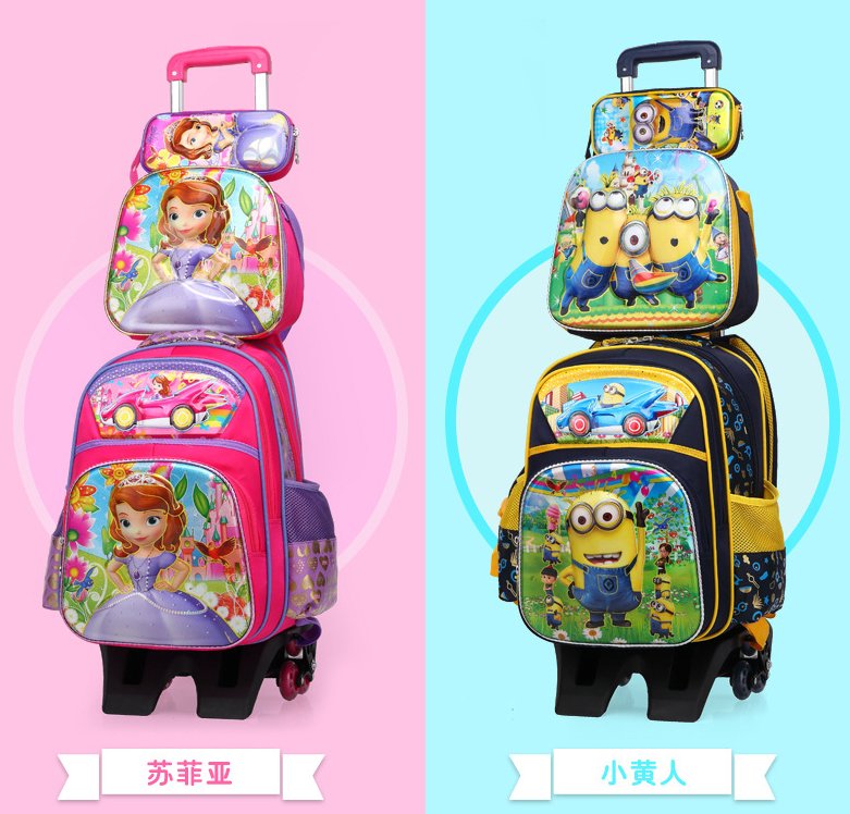 Conjunto de bolsas de trolley de SCHOL 3D