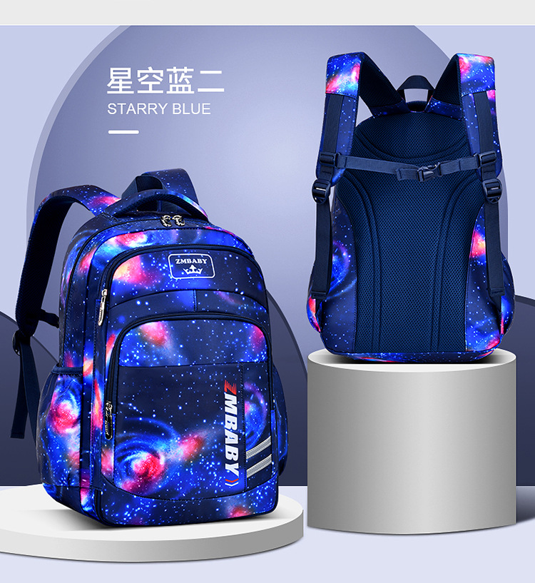 Color azul de la mochila de la bolsa de la escuela de moda f&aacute;brica al por mayor bagpack