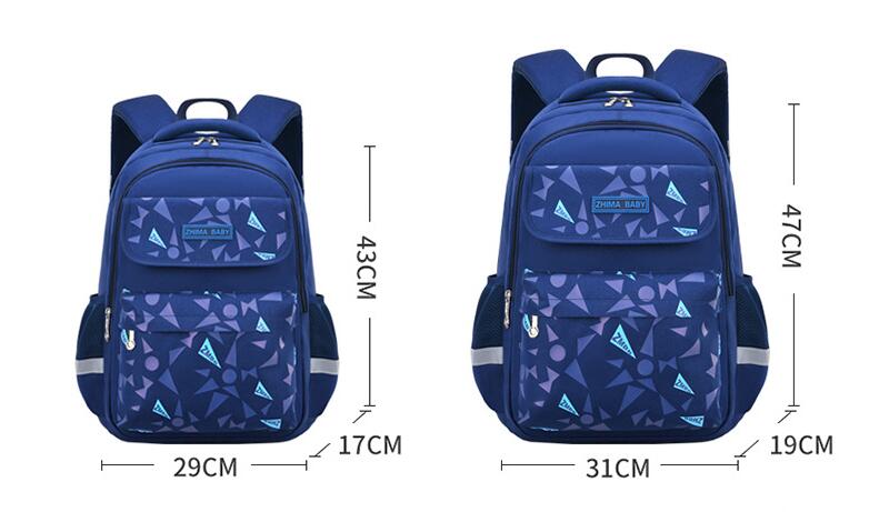 Tama&ntilde;o de la mochila escolar de la bolsa de libros de ni&ntilde;os de New Sstyle