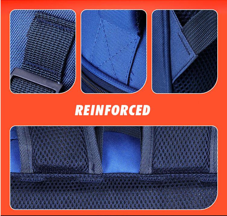 Bolsa de la escuela para ni&ntilde;os con refuerza