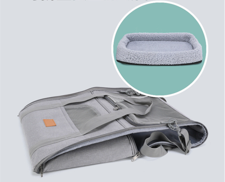 Bolsa de carro de mascotas plegable