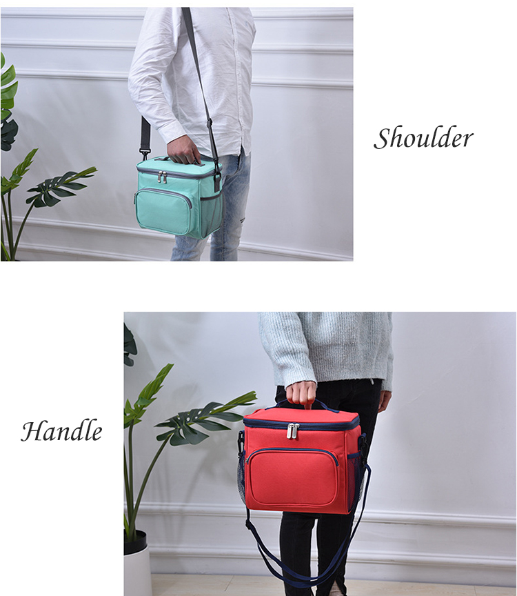 Bolso del enfriador del almuerzo del hombro