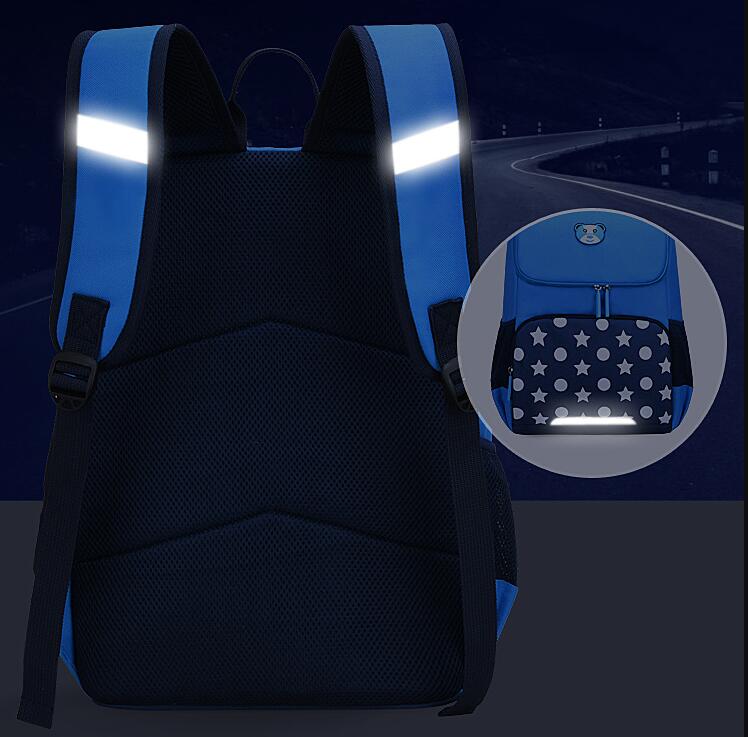 Tira reflectante de la bolsa de libros de estudiantes