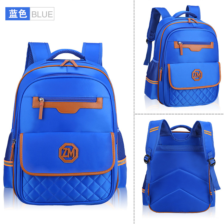 Azul de la mochila de los ni&ntilde;os para la nueva bolsa de libro de dise&ntilde;o de la escuela