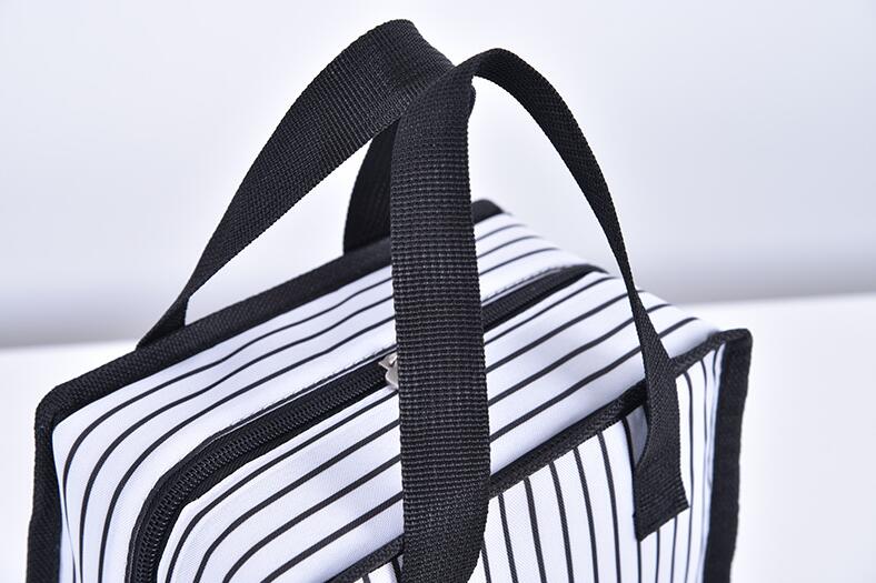 Bolsa de almuerzo con aislamiento con aislamiento de doble manija