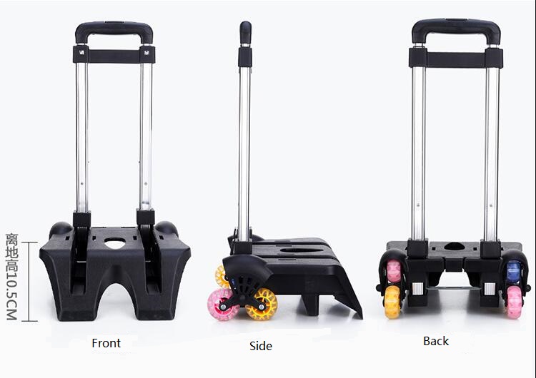 estilos rodantes de bolso de la escuela rodante