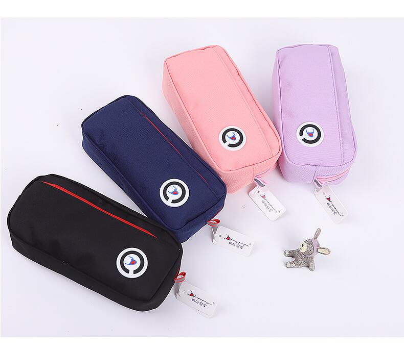 Bolsa de lápices organizadora de papelería para estudiantes de moda