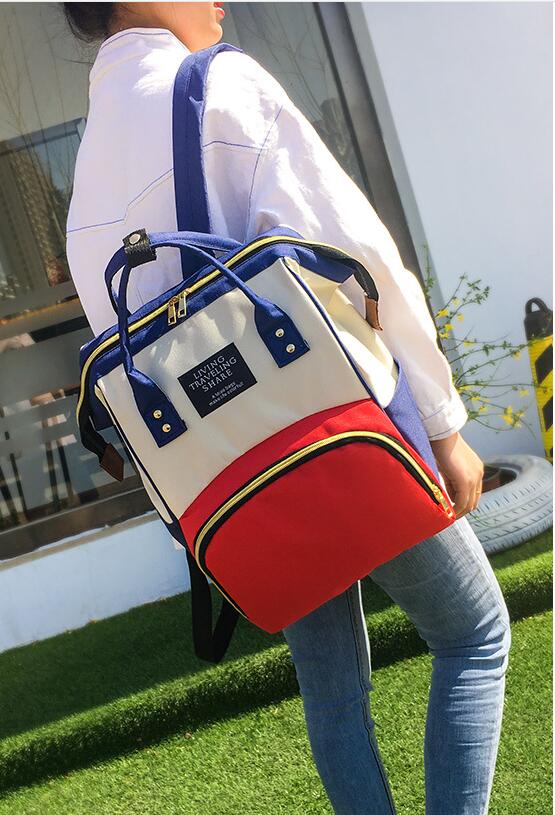 Mensaje de modelo de mochila momia