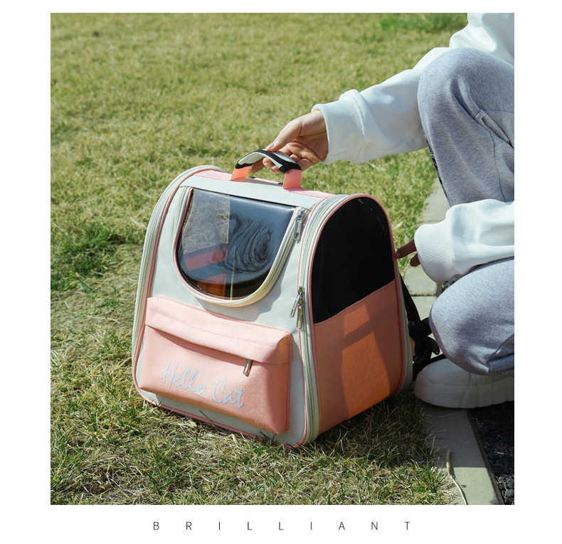 mochila portadora de mascotas