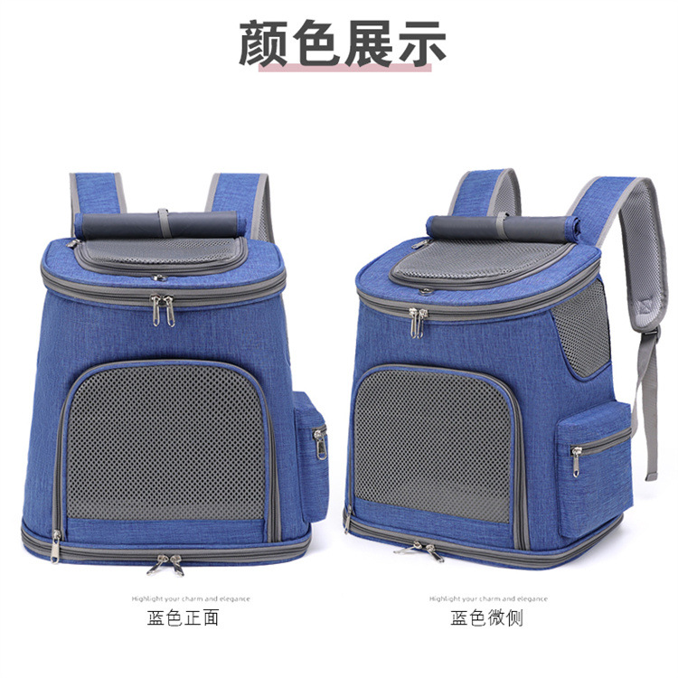 mochila portadora de mascotas