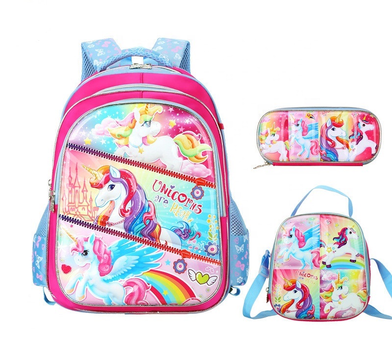 Set de mochila escolar 3pcs