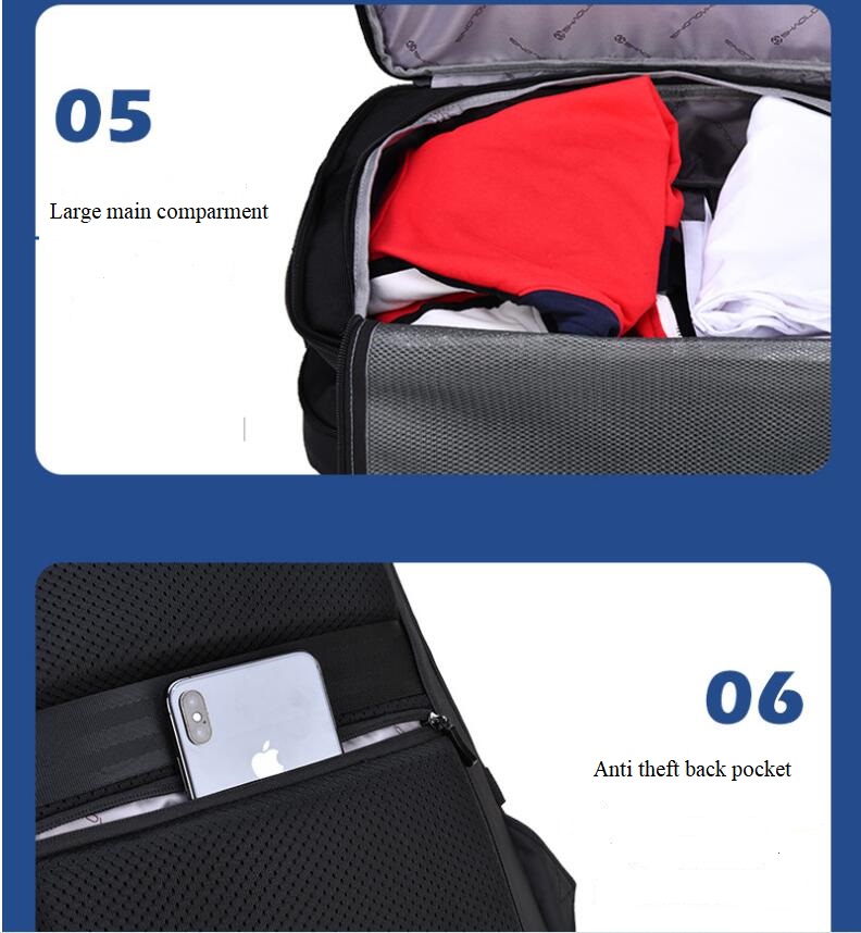 Forro de mochila de viaje de negocios