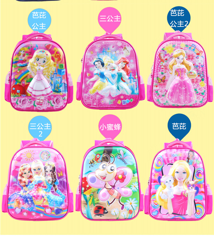 Mochila de dibujos animados 3D