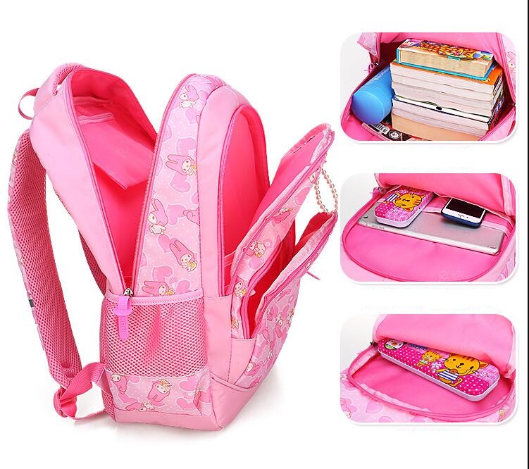 Dentro de la mochila de las ni&ntilde;as