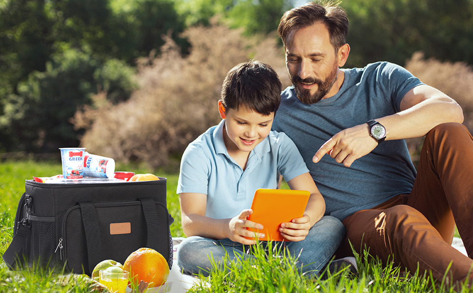 Picnic al aire libre refrigerante bolsa de almuerzo