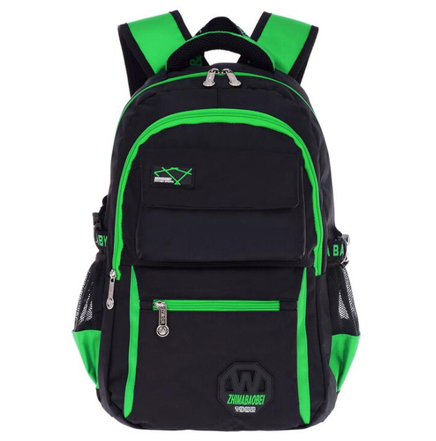 Venta al por mayor de fábrica Mochila escolar para adolescentes Mochila para la escuela secundaria