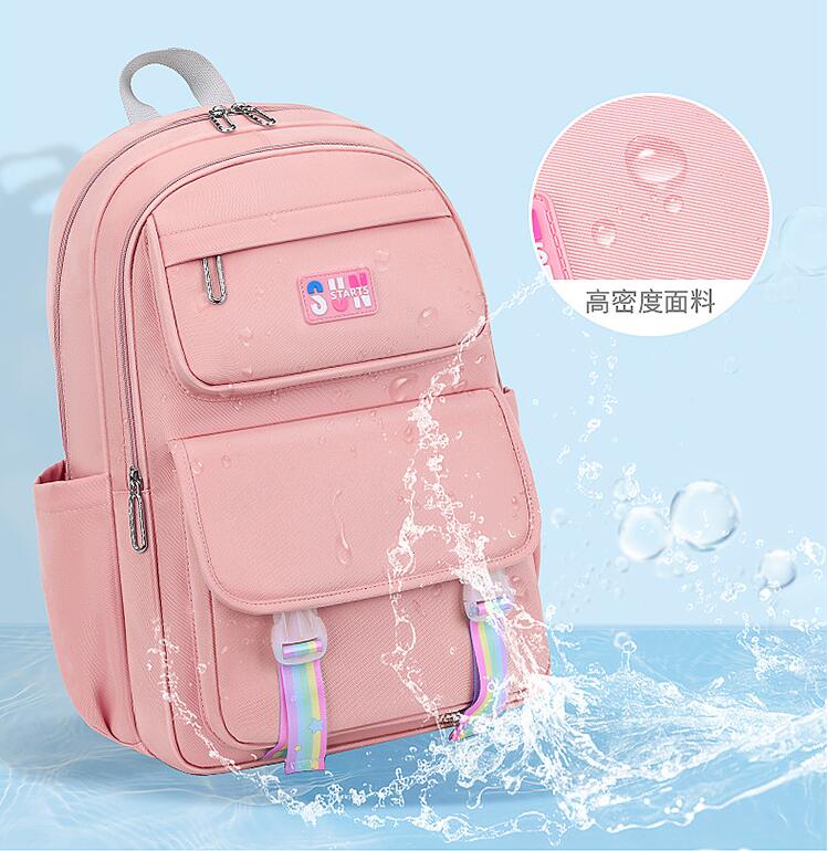 Mochila de ocio a prueba de agua para escolares de chicas para la escuela secundaria