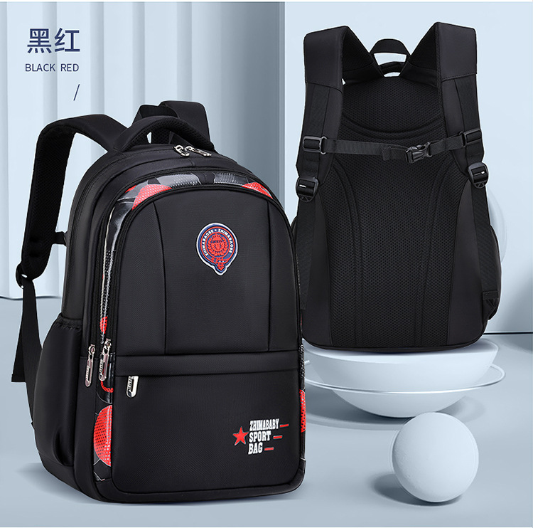 Bolsa escolar de mochila para ni&ntilde;os de gran capacidad negra para ni&ntilde;os