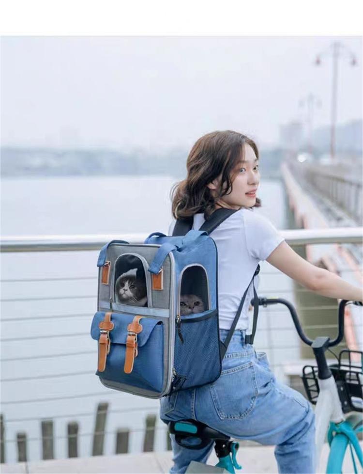 mochila portadora de perros