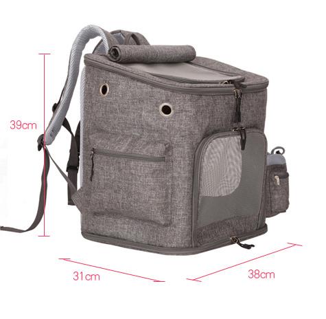 mochila para mascotas