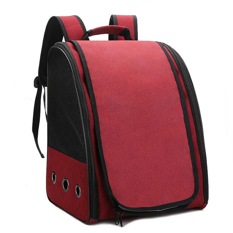 mochila portadora de mascotas