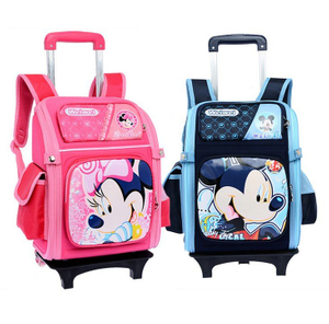 Bolsa escolar para niños con ruedas