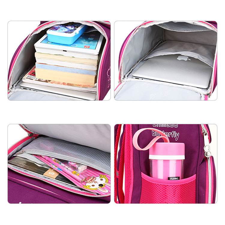 Dentro de la bolsa de ni&ntilde;os de los ni&ntilde;os