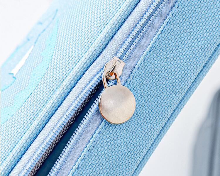 Estudiante Funda de l&aacute;piz de pluma de papeler&iacute;a con buena cremallera