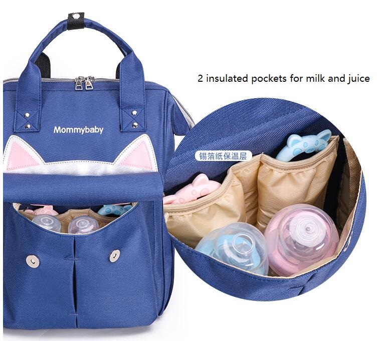 Mam&aacute; Baby Bag con bolsillo aislado