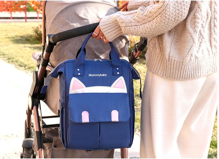 Mensaje modelo de Blue Mommy Bag