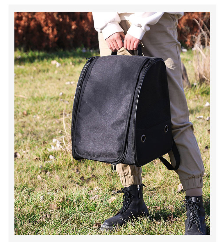 mochila portadora de mascotas