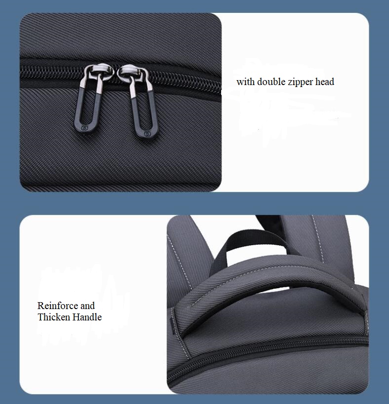 Detalles de la bolsa de la computadora port&aacute;til antirrobo