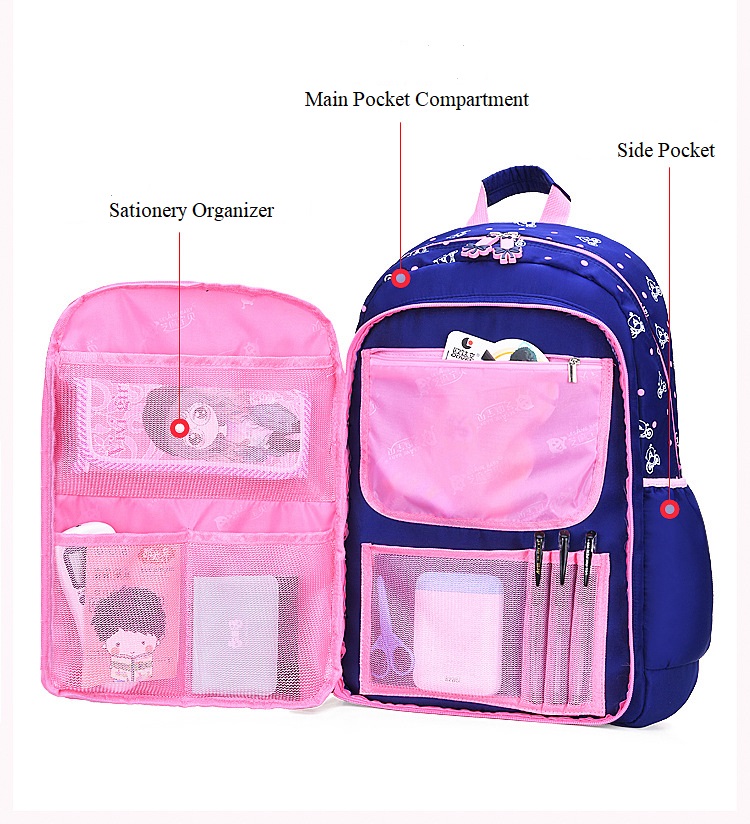 Apertura de la bolsa de libros de las ni&ntilde;as