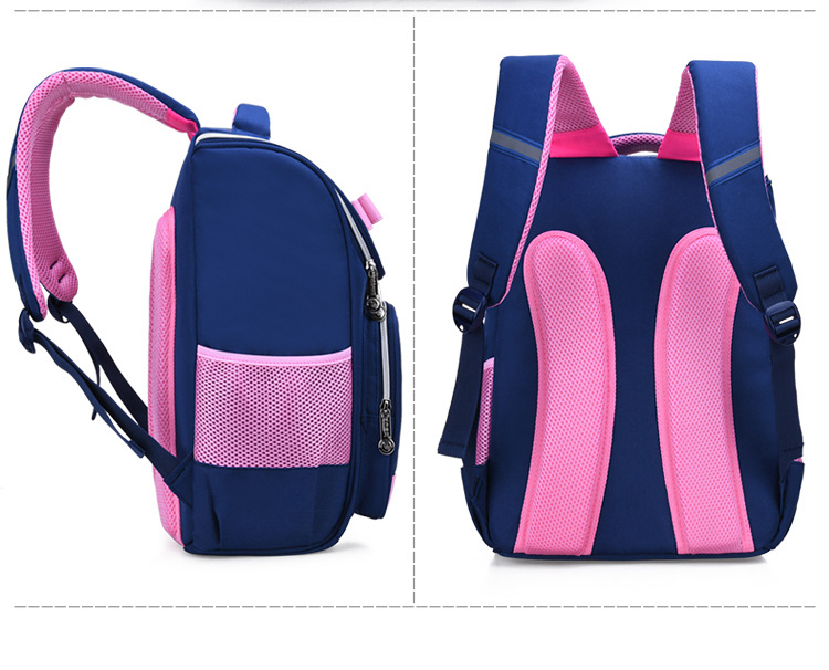 Color azul de la bolsa de libros de las ni&ntilde;as de la moda 2