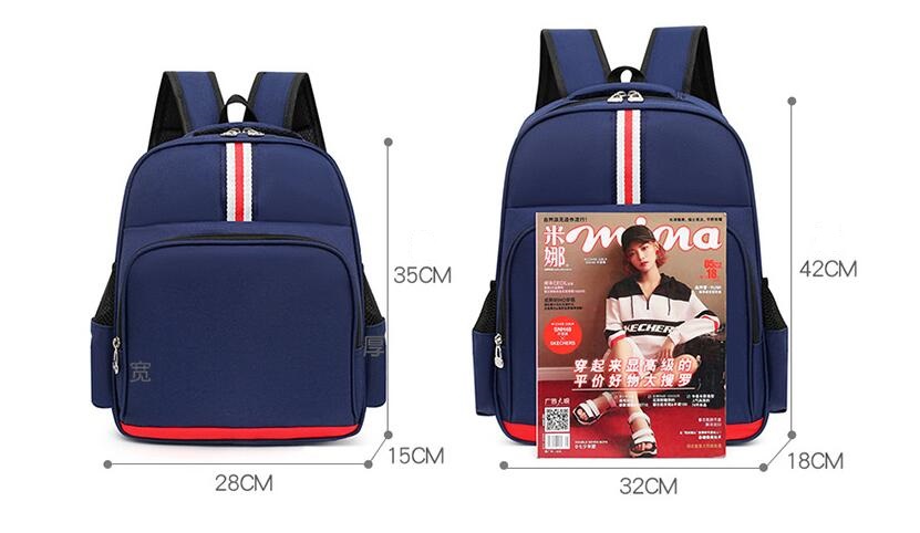 Tama&ntilde;o de personalizar Kids Schoolbag Backpack Bolsa de libro