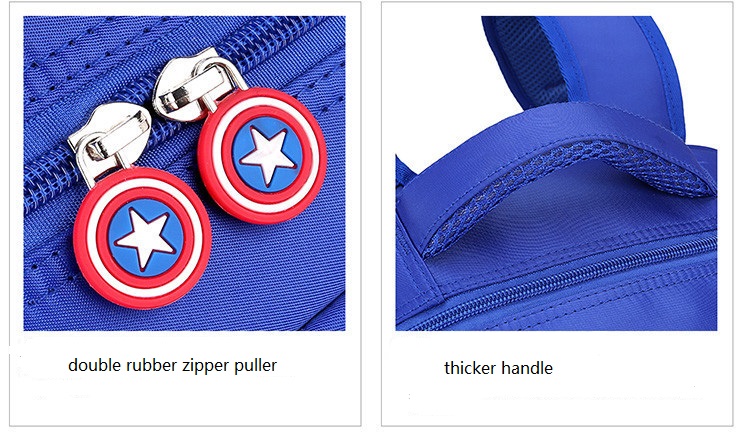 Detalles de la bolsa de la escuela rodante