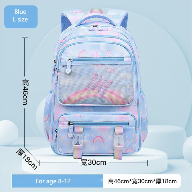 Bolsa de bolsa de la escuela Satchel Satchel para niñas Bolsa de libros escolares para estudiantes