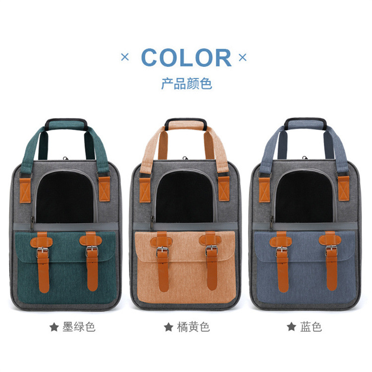 mochila portadora de gatos