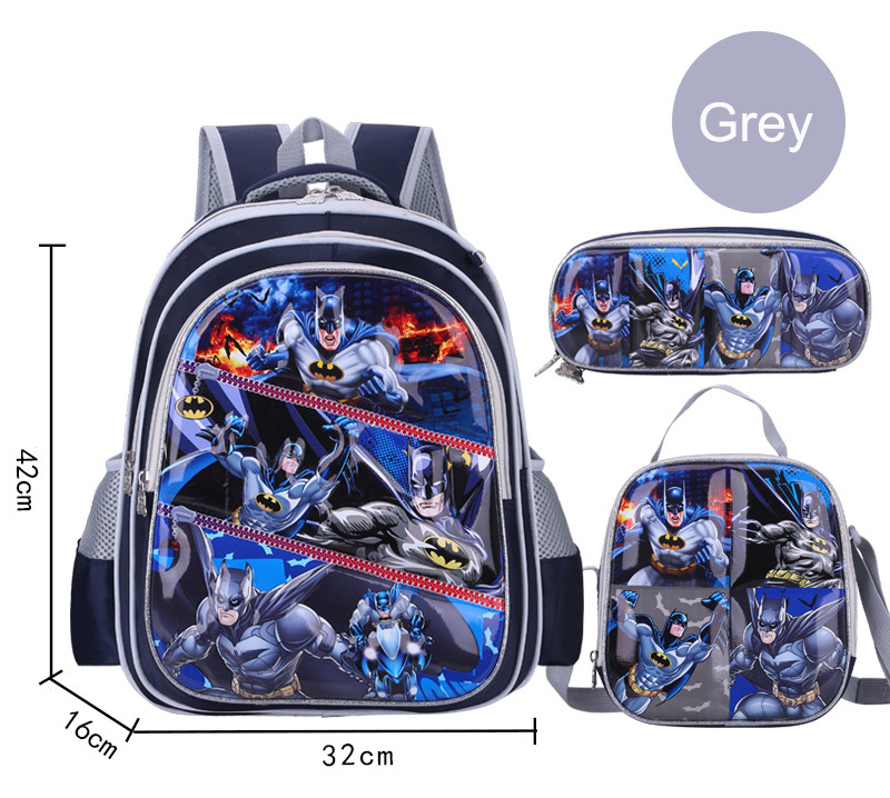 Mochila escolar de 3pcs para ni&ntilde;o