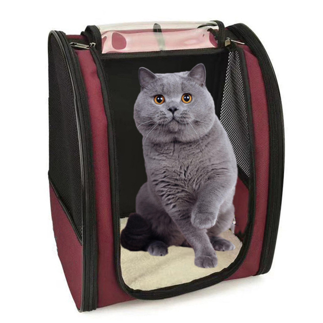 Fábrica Mala de mochila portátil portátil al por mayor Bolsa de mochila para perros Cat Carry Carry Bag Cage