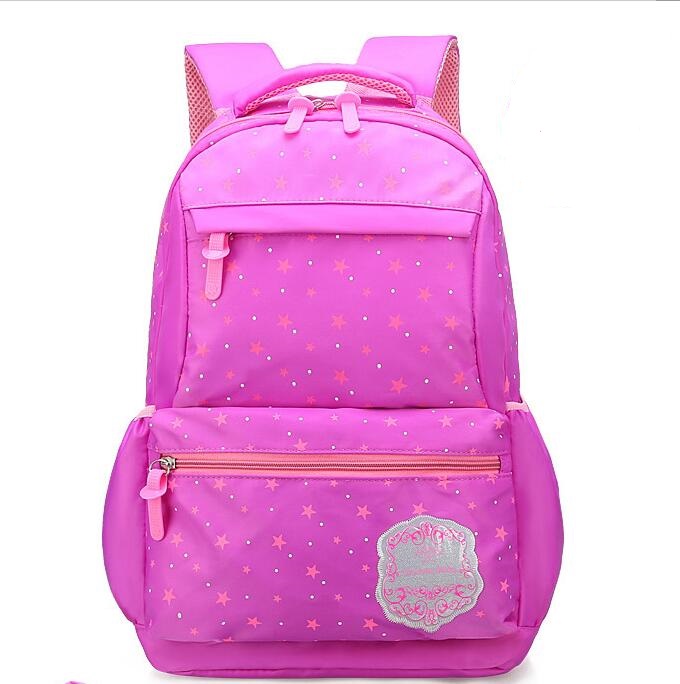 Mochila escolar impermeable para niñas de secundaria