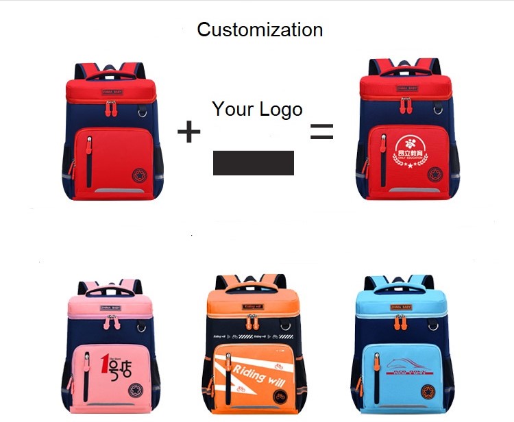 Personaliza la bolsa de mochila escolar de nuevo estilo para ni&ntilde;os