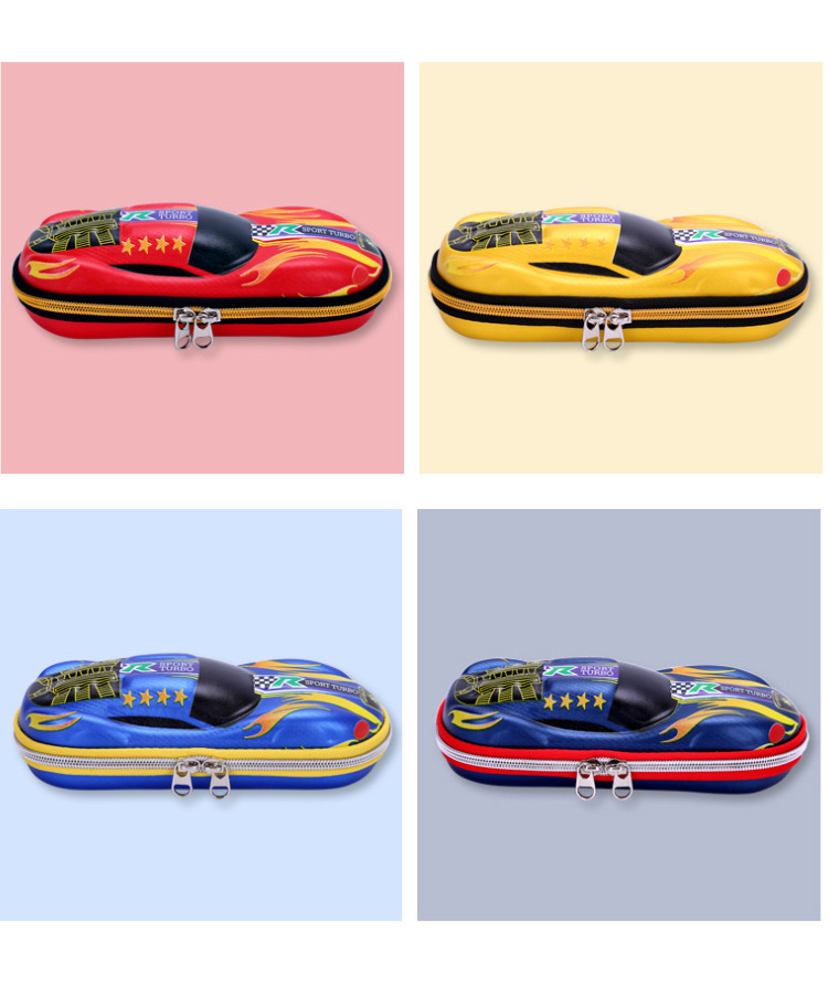 Mostrar color de dise&ntilde;o de coches EVA 3D L&aacute;piz Caja para ni&ntilde;os