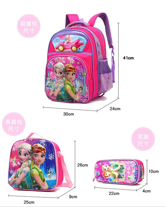 Conjuntos de bolsos de la escuela del tranv&iacute;a 3D