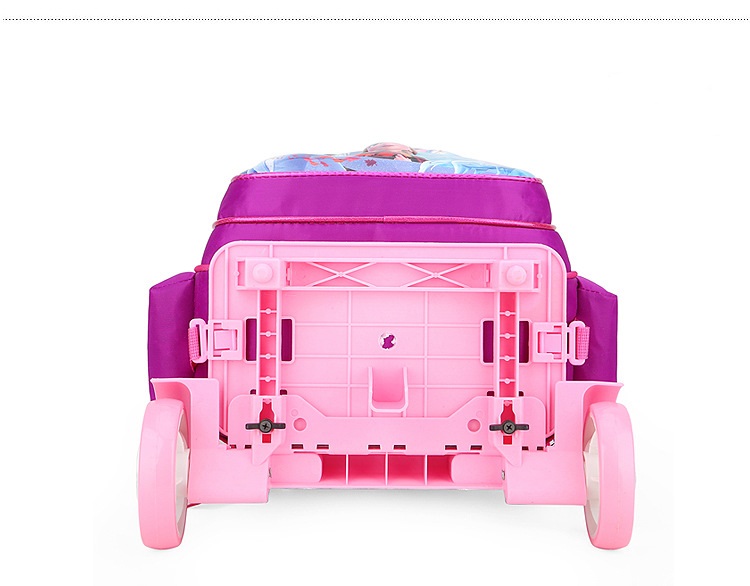 Parte inferior de 6 ruedas Trolley School Bag Backpack Set