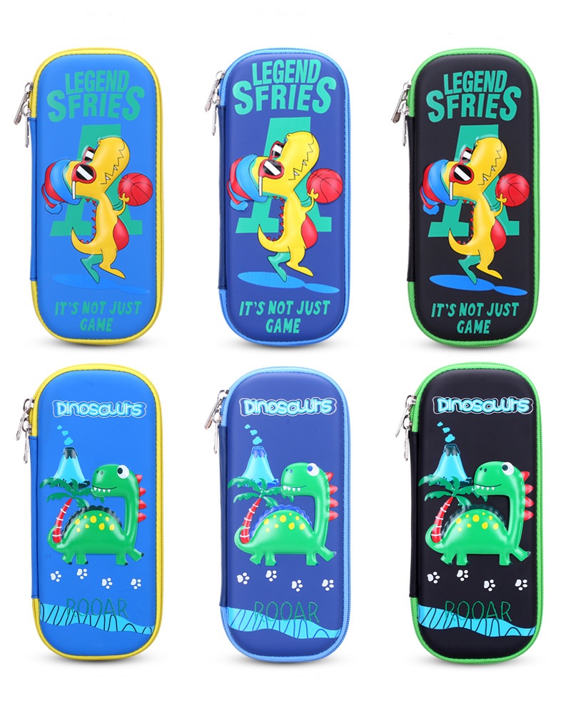 Caja de l&aacute;pices de dibujos animados 3D para ni&ntilde;os