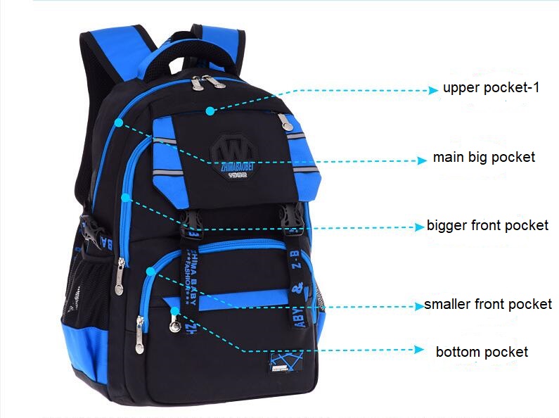 Instructura de mochila exterior de peso ligero para la universidad